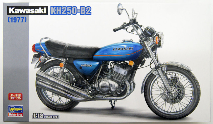 Hasegawa 1/12 Kawasaki KH250-B2 Plastic Model