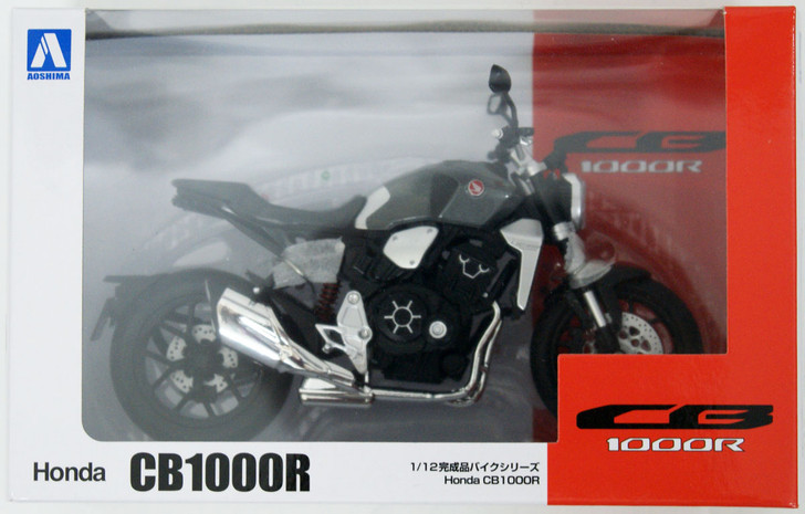 Aoshima SKYNET 1/12 Honda CB1000R (Sword Silver) Finished Model