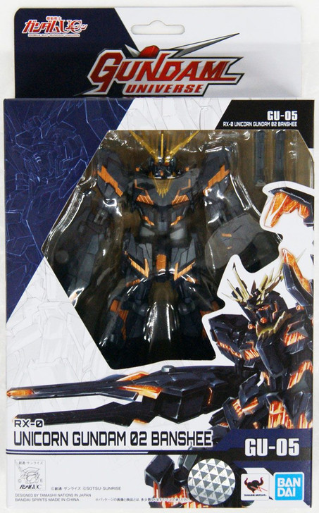 Bandai Gundam Universe RX-0 Unicorn Gundam 02 Banshee Figure