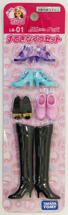 Takara Tomy Licca Doll Lovely Shoes Set