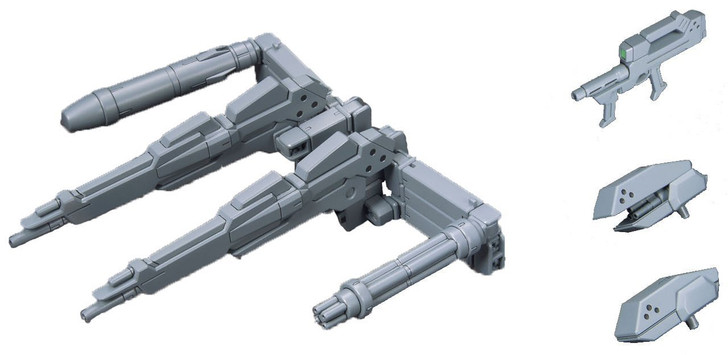 Bandai HG Build Custom 014 POWERED ARMS POWEREDER 1/144 Scale Kit (4573102582553)
