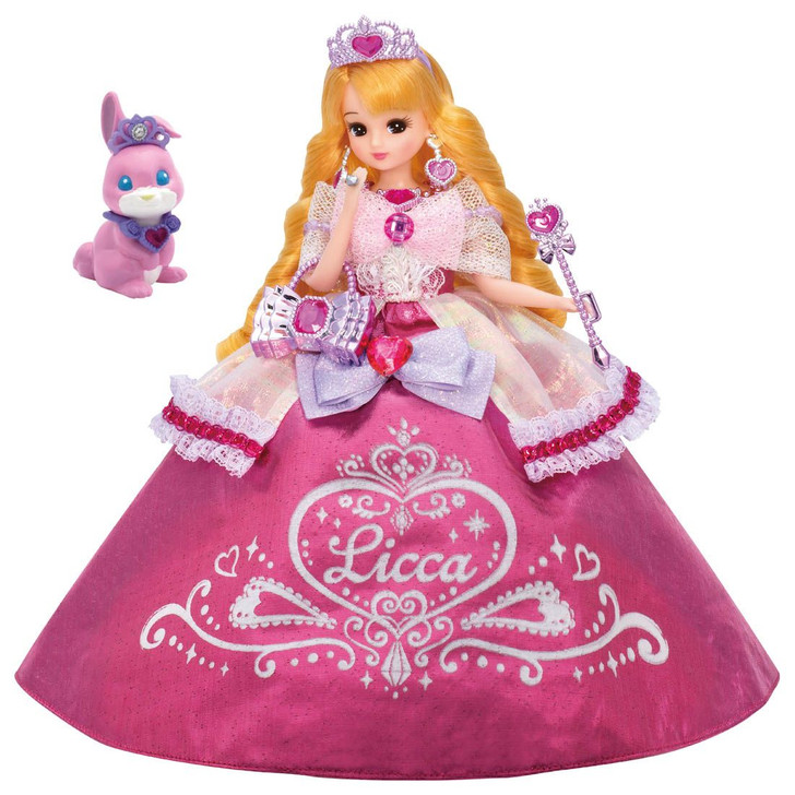 Takara Tomy Licca Doll Dreaming Princess Fancy Pink Licca