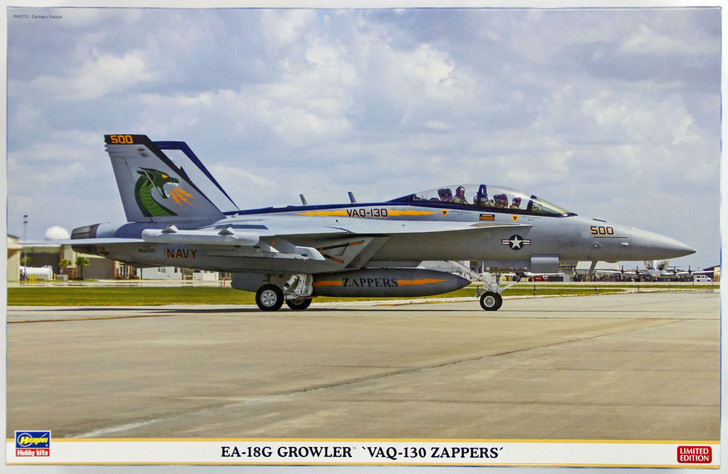 Hasegawa 07390 EA-18G Growler VAQ-130 Zappers 1/48 Scale Kit (4967834073906)