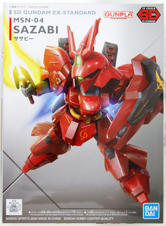 SD Gundam Ex-Standard Sazabi Plastic Model | PlazaJapan
