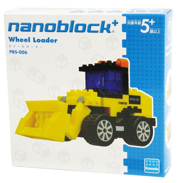 Kawada PBS-006 nanoblock plus Wheel Loader