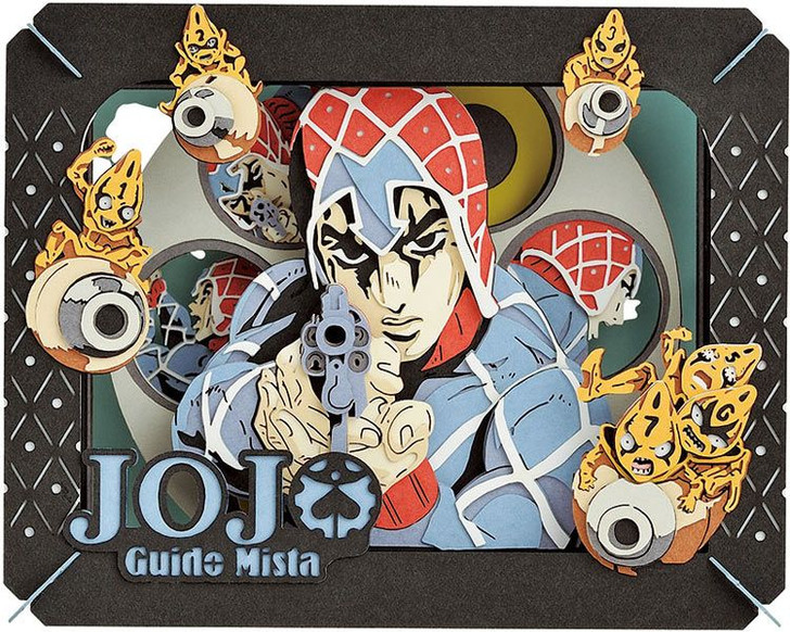 Ensky Paper Theater JoJo's Bizarre Adventure Golden Wind Guido Mista