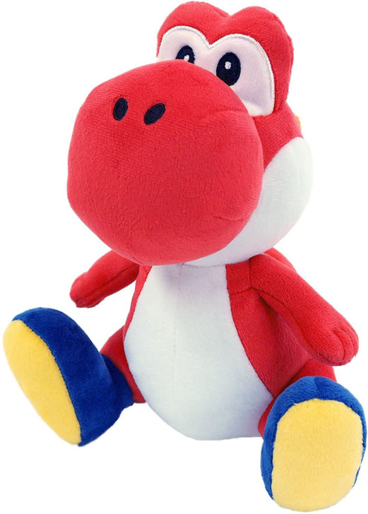 San-ei Super Mario All Star Collection Plush Doll Red Yoshi (S)