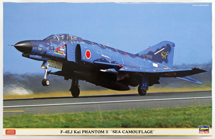 Hasegawa 07392 JASDF F-4EJ Kai Phantom II Sea Camouflage 1/48 Scale Kit (4967834073920)