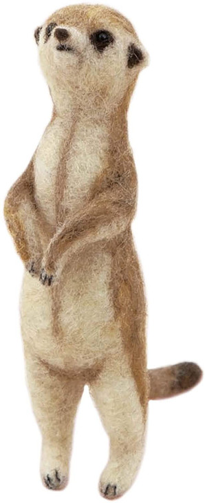 Hamanaka H441-569 Felt Wool Mascot Meerkat Kit