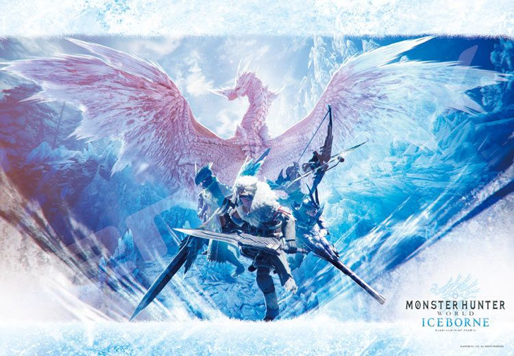 Ensky Jigsaw Puzzle Monster Hunter World : ICEBORNE (MHWIB) Velkhana and Hunter (1000 Pieces)