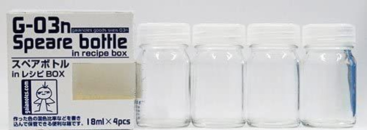 Gaianotes G-03n Spare Bottle in Recipe Box (18ml x 4 pcs.)