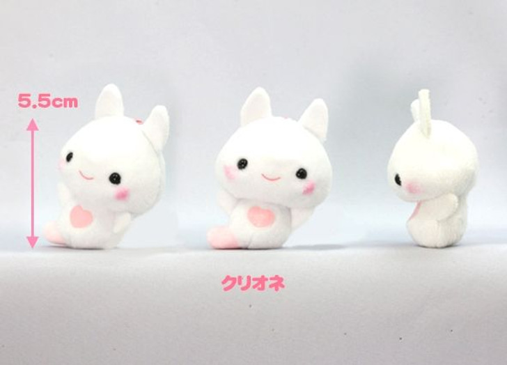 Amuse Pucchi Maru Backpack charm//key charm plush JELLYFISH