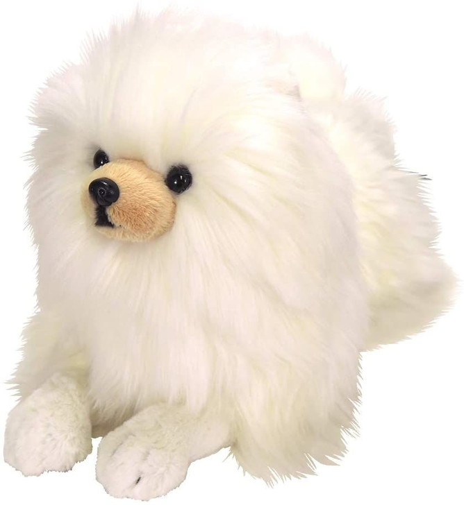 Sunlemon Plush Doll Knee Dog Pomeranian (Cream)