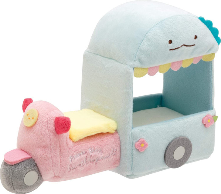 San-x Sumikko Gurashi  Scene Plush Toy "Flower Wagon"