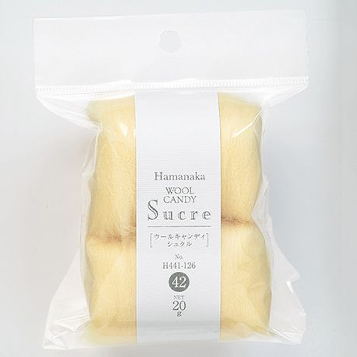 Hamanaka H441-126-42 Wool Candy Sucre Solid No.42