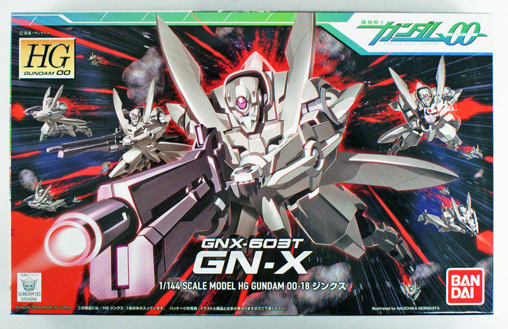 Bandai HG OO 18 Gundam GNX-603T GN-X 1/144 Scale Kit (4573102606464)