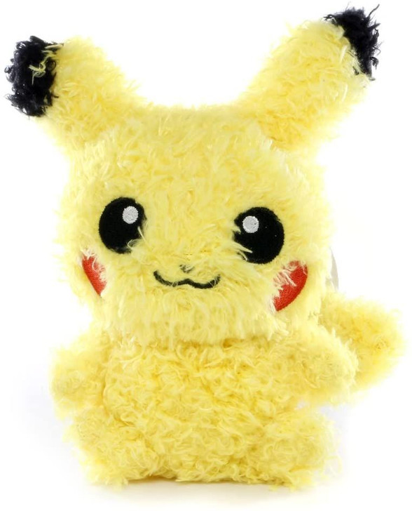 Sekiguchi Pokemon Fluffy Mascot Plush Doll Pikachu