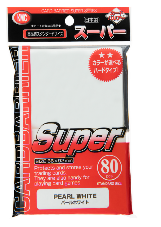 KMC Card Barrier Super Pearl White
