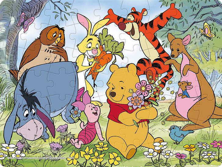 Jigsaw Puzzle Disney Winnie the Pooh with friends PlazaJapan