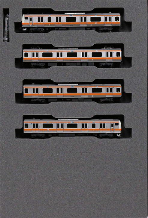 Kato 10-1622 JR Series E233 Chuo Line H Configuration 4 Cars Add-on Set (N scale)