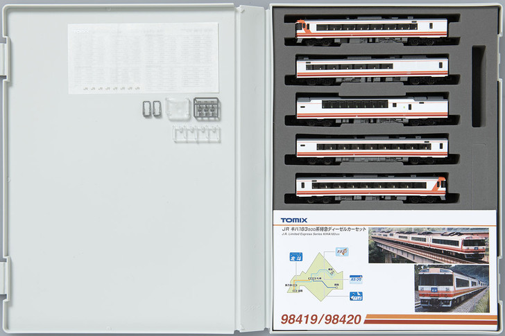 アクセサリー kiku 98419 JR Series KIHA 183-500 Diesel Car (Aozoura) 5 Cars (N scale)