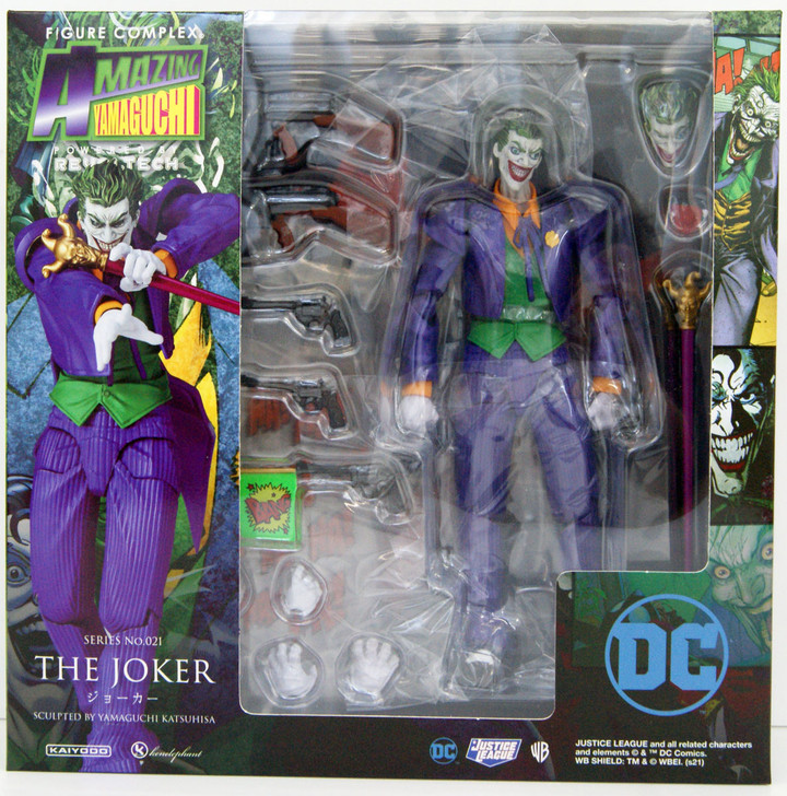 Kaiyodo Amazing Yamaguchi No.021 Joker Revoltech Figure