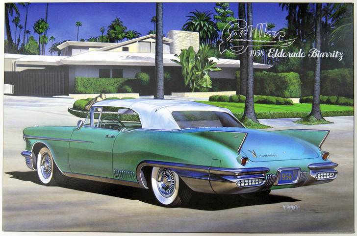 、1958 Cadillac Eldorado プラモデルキット、未開封品 1958 Cadillac Eldorado プラモデルキット、未開封品 Amazon.co