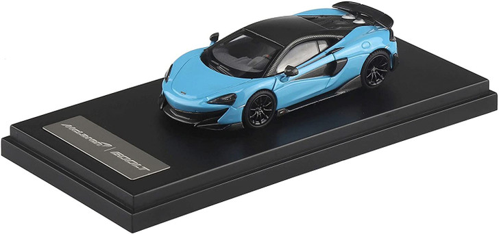 Aoshima Mini Car 1/64 McLaren 600LT Curacao Blue