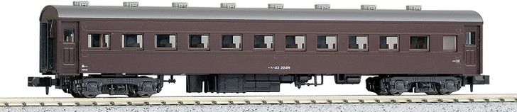 Kato 5133-1 Passenger Car SUHA 43 (Brown) (N scale)