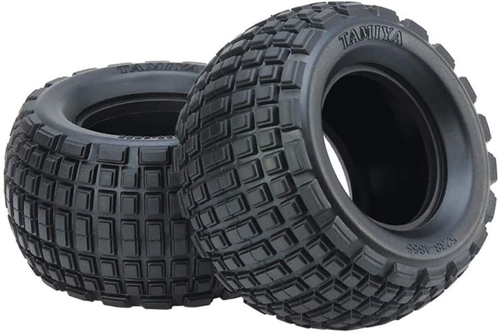 あ゛チャン③ Tamiya 54954 (OP1954) ST Block Bubble Tire Rear Wheel (Soft)
