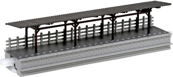 Kato 23-134 Local Line One-Sided Platform with Roof (N scale)