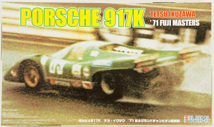 Fujimi RS-92 Porsche 917K Tetsu Ikuzawa 1971 Fuji Masters 1/24 scale kit (4968728126159)