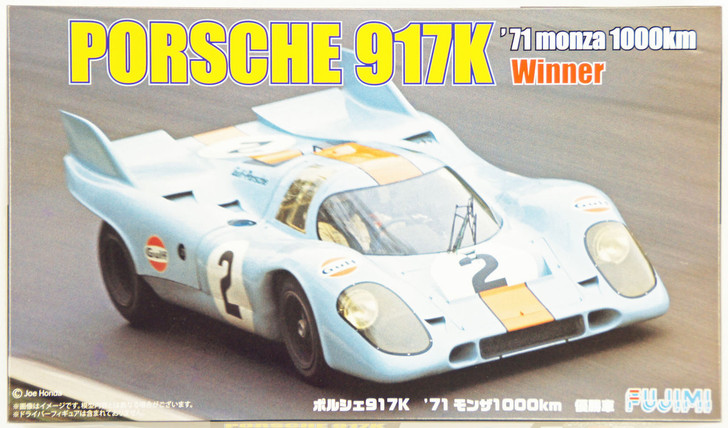 Fujimi RS-98 Porsche 917K 1971 Monza 1000km Winner Car 1/24 Scale Kit (4968728126166)