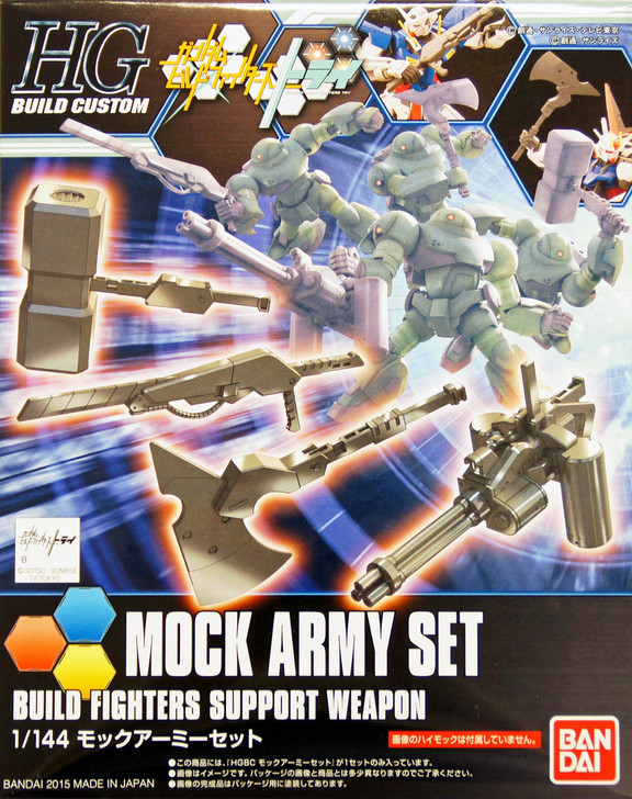 Bandai HG Build Custom 019 MOCK ARMY SET 1/144 Scale Kit (4543112948618)