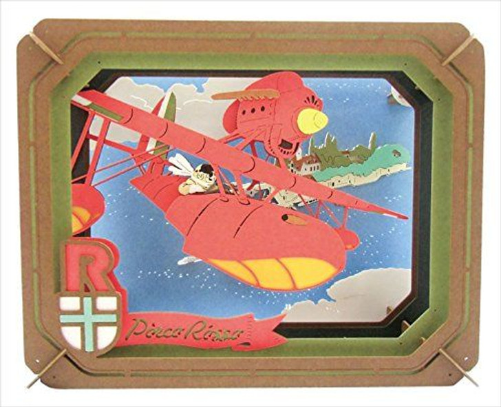 Ensky Paper Theater Studio Ghibli Porco Rosso Over the Adrian Sea