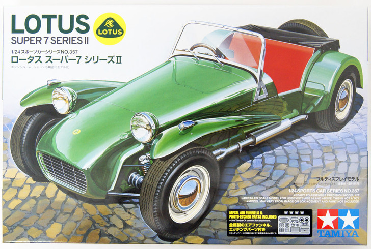 Tamiya Sports Car 1/24 Lotus Super 7 Series II Plastic Model