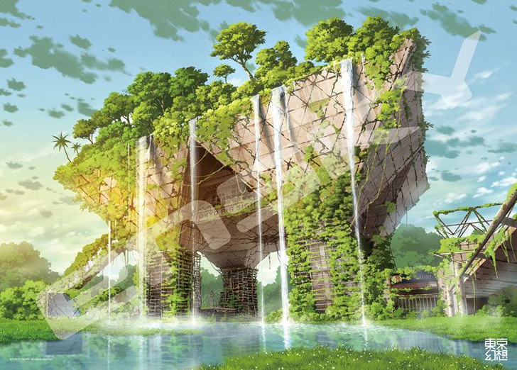 Jigsaw Puzzle Tokyo Genso Tokyo Big Sight Illusion (1000 S-Pieces)