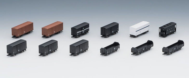 TOMIX J.N.R. Freight Car セット 98713 Tohoku Main Line General Freight Train 12 Cars Set (N scale)