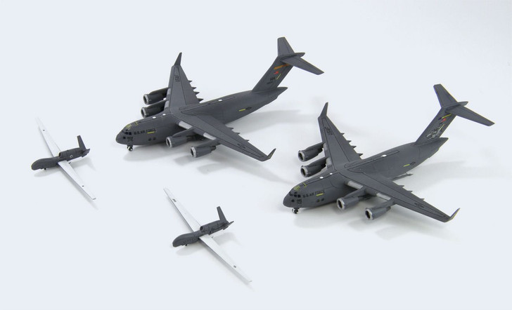 Pit-Road Skywave 1/700 Modern U.S. Air Force Set 4 Plastic Model