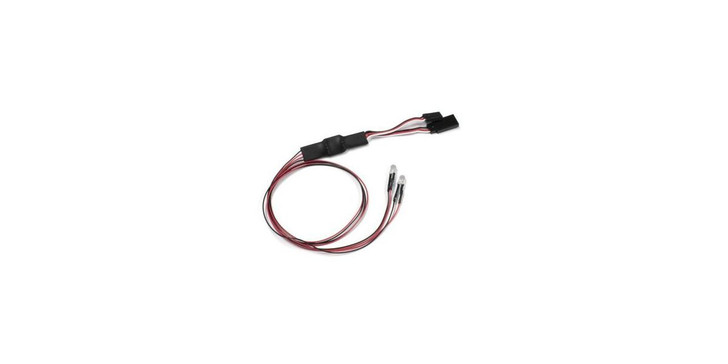 Kyosho 97054-2R-B LED Light Unit (Φ5/2 Bulbs/L=400/Red)