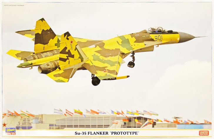 Hasegawa 02134 Su-35 Flanker Prototype 1/72 Scale Kit (4967834021341)