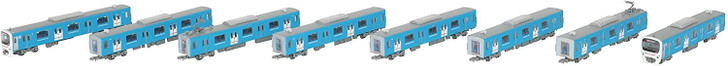 Tomytec Seibu Railway Series 30000 Doraemon 50th Anniversary DORAEMON-GO! 8 Cars Set (N scale)