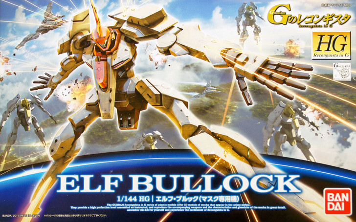 Bandai Reconguista G G008 Gundam Elf Bullock 957023 1/144 Scale Kit (4543112957023)
