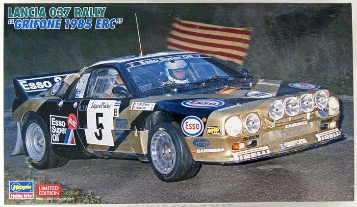 Hasegawa 1/24 Lancia 037 Rally 'Grifone 1985 ERC' Plastic Model