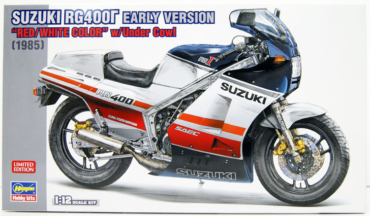 Hasegawa 1/12 Suzuki RG400Γ Early Version Plastic Model