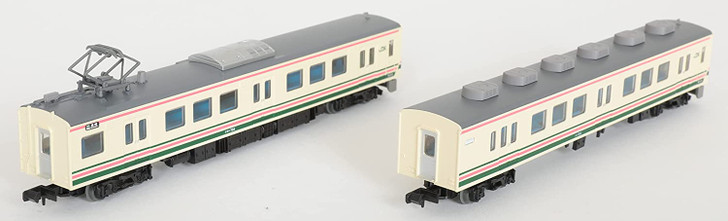 Tomytec Joshin Railway Type 700 704 Configuration (Series 107 Revival Color) 2 Cars Set A (N scale)