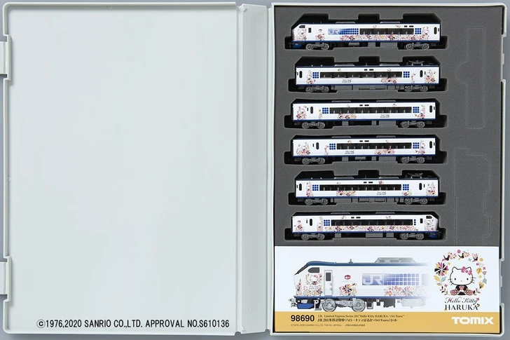 Tomix 98690 JR Series 281 Hello Kity Haruka Ori-Tsuru 6 Cars Set (N scale)
