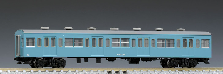 Tomix 9008 Passenger Car SAHA 103 (Early Type Non-Air-Conditioned Car/Sky Blue) (N scale)