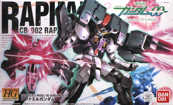Bandai HG OO 69 Gundam RAPHAEL CB-002 1/144 Scale Kit (4573102606556)