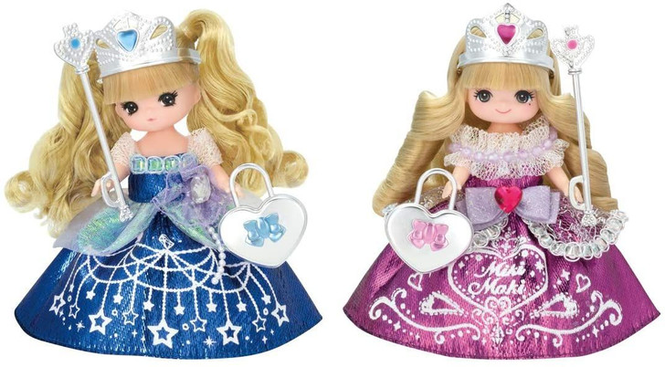 Licca Doll Dreaming Princess Miki-Chan Maki-Chan Prism Princess Set